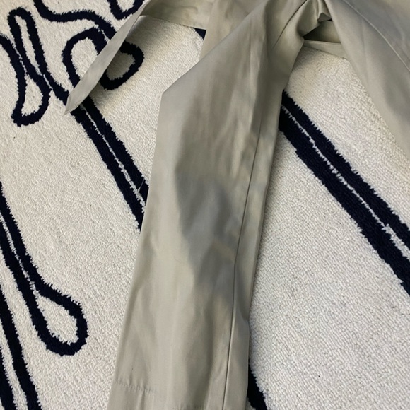 Angela Mele cotton, zippered, grommets, beige trench coat. Size 40 (4-6 US) - Picture 9 of 9